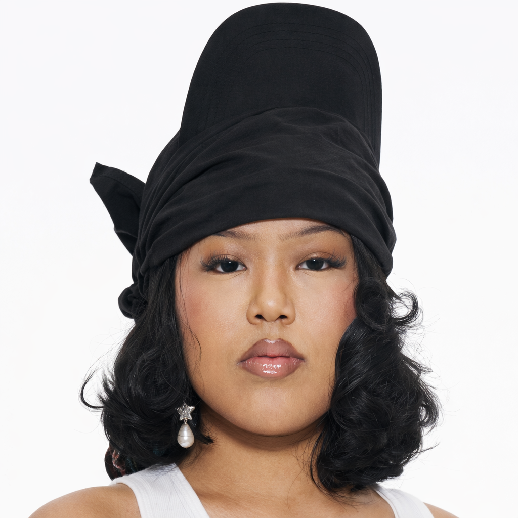 Hikage Tie Hat (BLACK)