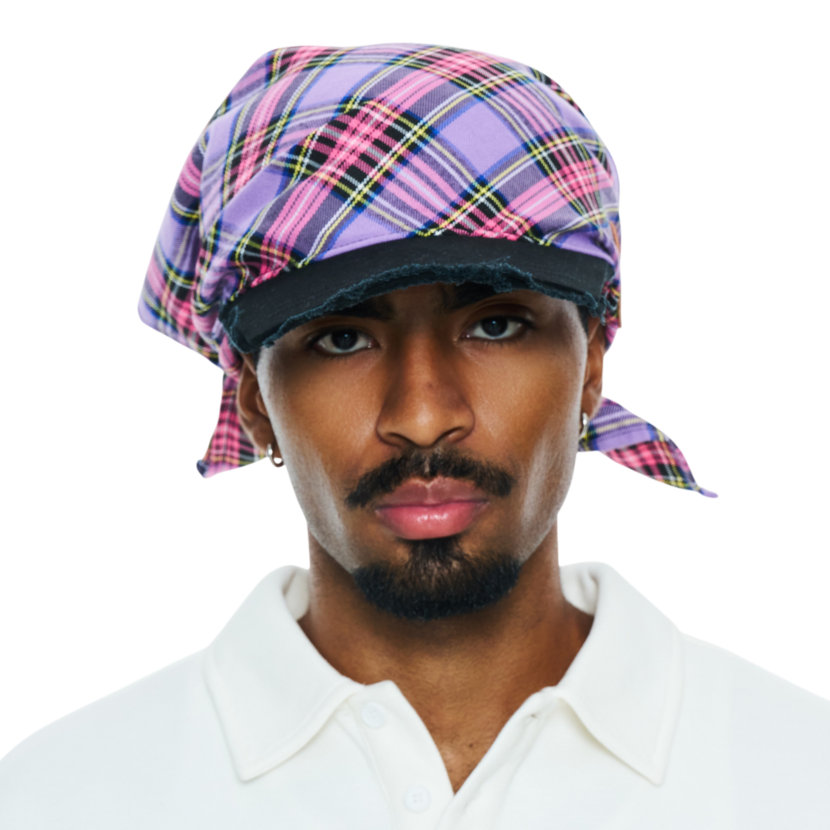 Black/ Purple Hikage Tie Hat