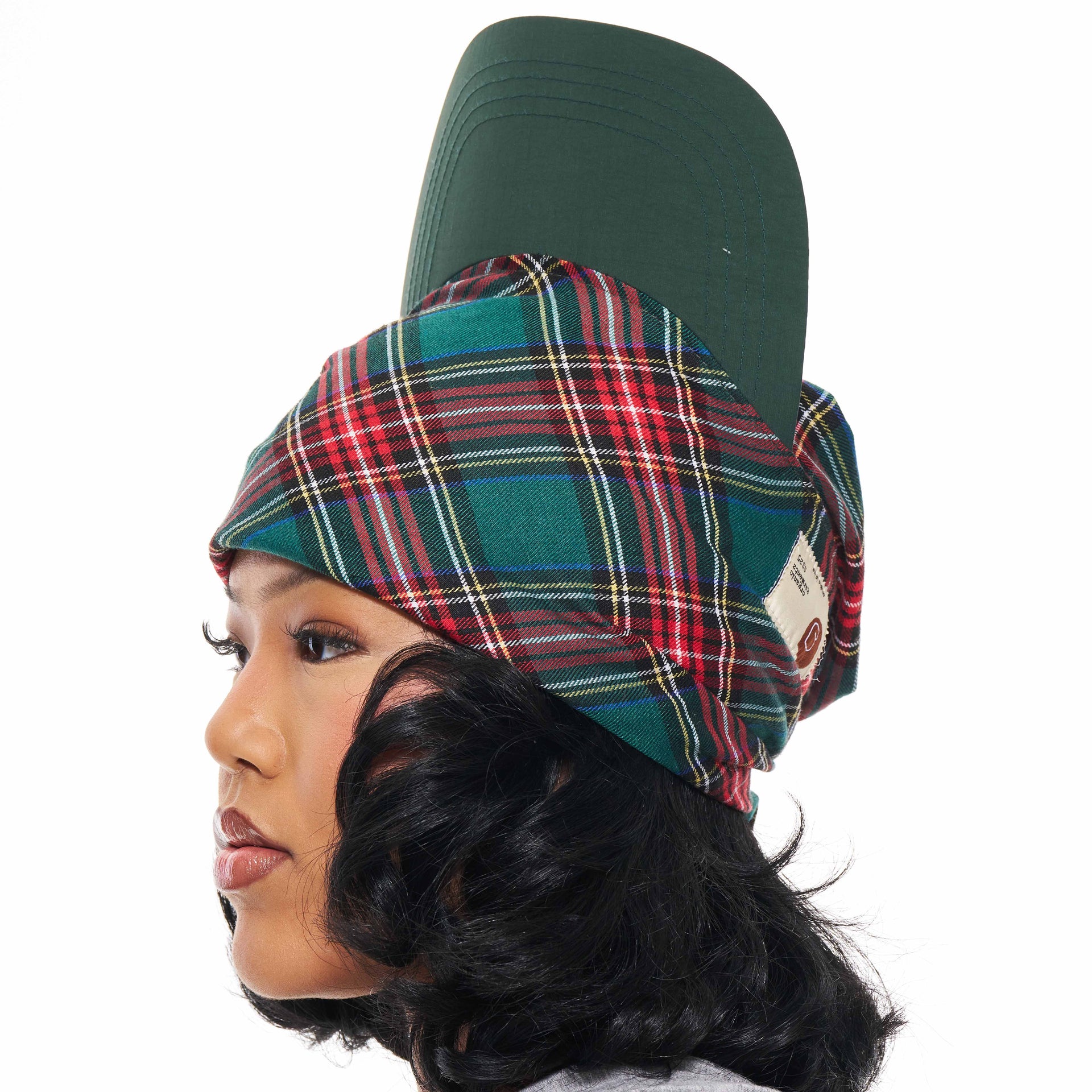 Hikage Tie Hat (GREEN/RED)